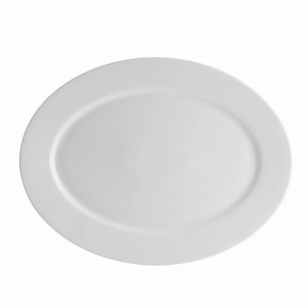 Travessa Oval Pequena Broadway White