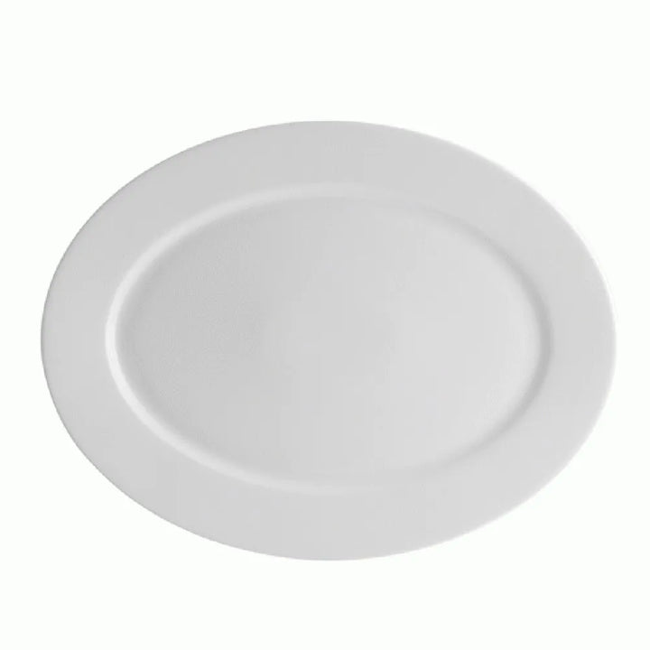 Travessa Oval Pequena Broadway White